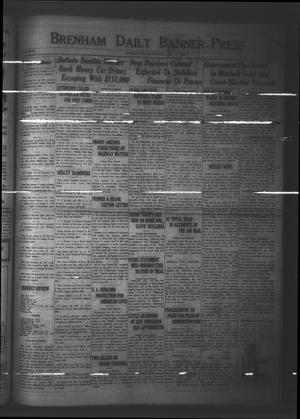 Brenham Daily Banner-Press (Brenham, Tex.), Vol. 42, No. 183, Ed. 1 Thursday, October 29, 1925