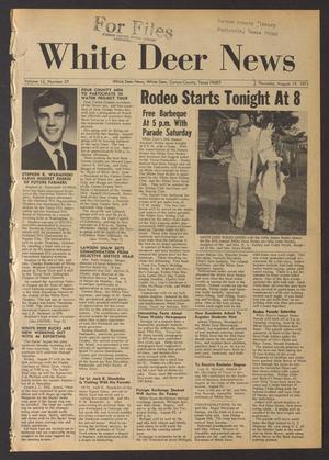 White Deer News (White Deer, Tex.), Vol. 12, No. 27, Ed. 1 Thursday, August 19, 1971
