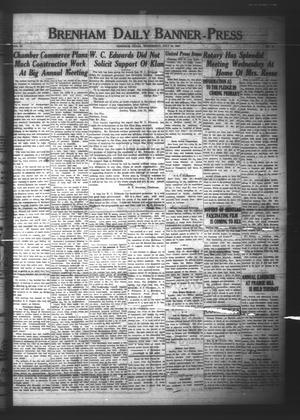 Brenham Daily Banner-Press (Brenham, Tex.), Vol. 41, No. 94, Ed. 1 Wednesday, July 16, 1924
