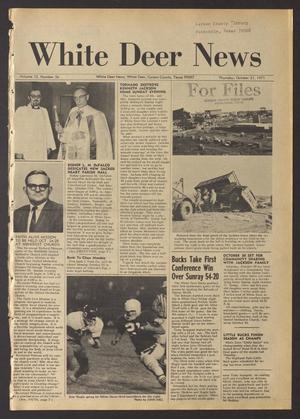 White Deer News (White Deer, Tex.), Vol. 12, No. 36, Ed. 1 Thursday, October 21, 1971