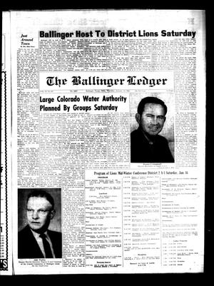 The Ballinger Ledger (Ballinger, Tex.), Vol. 78, No. 30, Ed. 1 Thursday, January 14, 1965