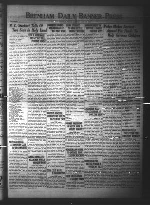 Brenham Daily Banner-Press (Brenham, Tex.), Vol. 40, No. 256, Ed. 1 Saturday, January 26, 1924