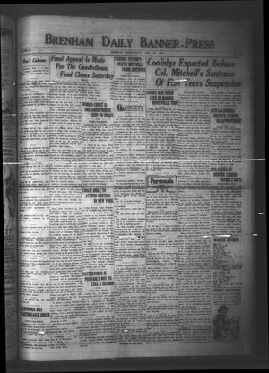 Brenham Daily Banner-Press (Brenham, Tex.), Vol. 42, No. 225, Ed. 1 Friday, December 18, 1925