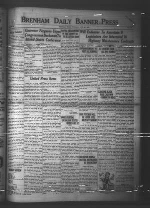 Brenham Daily Banner-Press (Brenham, Tex.), Vol. 42, No. 177, Ed. 1 Thursday, October 22, 1925