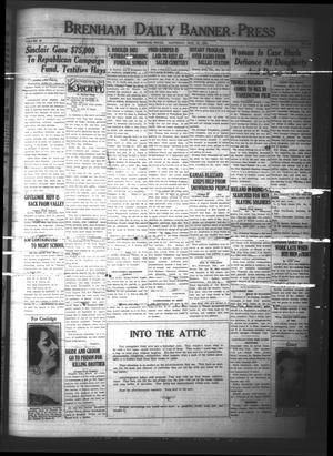 Brenham Daily Banner-Press (Brenham, Tex.), Vol. 40, No. 303, Ed. 1 Saturday, March 22, 1924