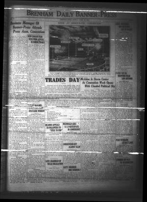 Primary view of object titled 'Brenham Daily Banner-Press (Brenham, Tex.), Vol. 41, No. 75, Ed. 1 Monday, June 23, 1924'.