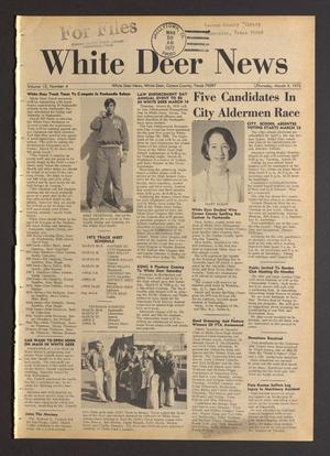 Primary view of object titled 'White Deer News (White Deer, Tex.), Vol. 13, No. 4, Ed. 1 Thursday, March 9, 1972'.