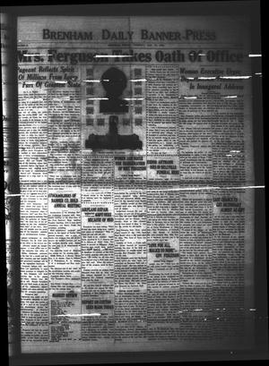 Brenham Daily Banner-Press (Brenham, Tex.), Vol. 41, No. 251, Ed. 1 Tuesday, January 20, 1925