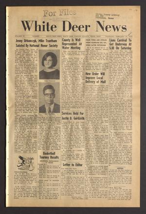 White Deer News (White Deer, Tex.), Vol. 11, No. 1, Ed. 1 Thursday, February 19, 1970