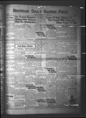 Brenham Daily Banner-Press (Brenham, Tex.), Vol. 42, No. 178, Ed. 1 Friday, October 23, 1925