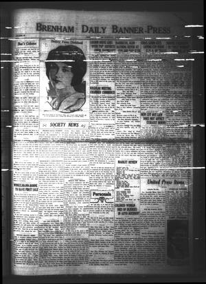 Primary view of object titled 'Brenham Daily Banner-Press (Brenham, Tex.), Vol. 42, No. 63, Ed. 1 Tuesday, June 9, 1925'.