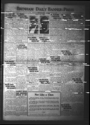 Primary view of object titled 'Brenham Daily Banner-Press (Brenham, Tex.), Vol. 40, No. 291, Ed. 1 Saturday, March 8, 1924'.