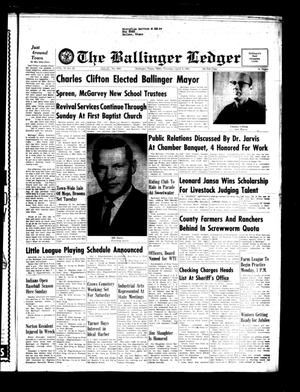 The Ballinger Ledger (Ballinger, Tex.), Vol. 78, No. 42, Ed. 1 Thursday, April 8, 1965