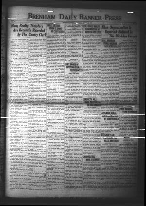 Brenham Daily Banner-Press (Brenham, Tex.), Vol. 41, No. 14, Ed. 1 Friday, April 11, 1924