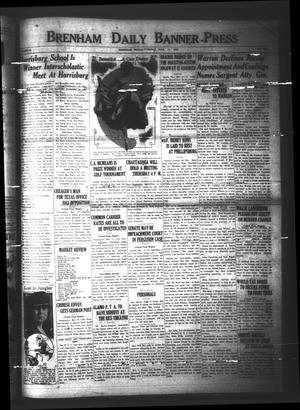Brenham Daily Banner-Press (Brenham, Tex.), Vol. 41, No. 299, Ed. 1 Tuesday, March 17, 1925