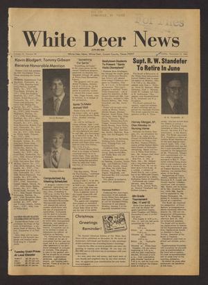 White Deer News (White Deer, Tex.), Vol. 21, No. 38, Ed. 1 Thursday, December 11, 1980