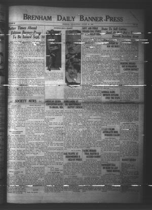 Brenham Daily Banner-Press (Brenham, Tex.), Vol. 42, No. 131, Ed. 1 Friday, August 28, 1925