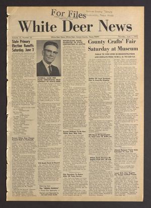 White Deer News (White Deer, Tex.), Vol. 13, No. 16, Ed. 1 Thursday, June 1, 1972