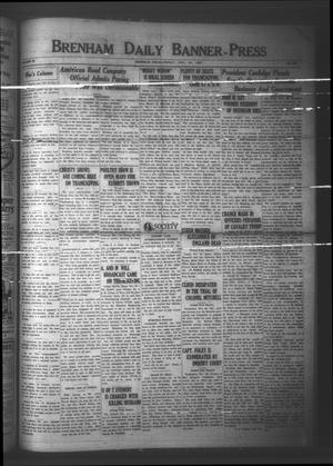 Brenham Daily Banner-Press (Brenham, Tex.), Vol. 42, No. 202, Ed. 1 Friday, November 20, 1925