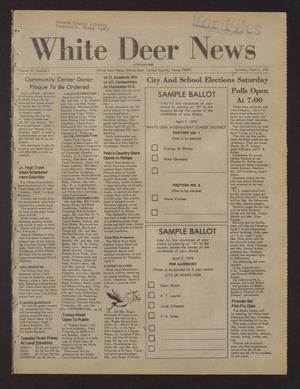 White Deer News (White Deer, Tex.), Vol. 20, No. 6, Ed. 1 Thursday, April 5, 1979