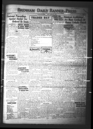 Brenham Daily Banner-Press (Brenham, Tex.), Vol. 40, No. 304, Ed. 1 Monday, March 24, 1924
