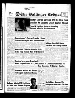 The Ballinger Ledger (Ballinger, Tex.), Vol. 78, No. 43, Ed. 1 Thursday, April 15, 1965