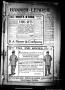 Thumbnail image of item number 1 in: 'Banner-Leader. (Ballinger, Tex.), Vol. 26, No. 10, Ed. 1 Saturday, December 15, 1906'.
