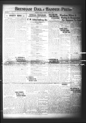Brenham Daily Banner-Press (Brenham, Tex.), Vol. 40, No. 262, Ed. 1 Saturday, February 2, 1924
