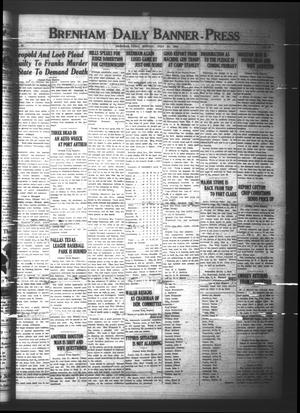 Brenham Daily Banner-Press (Brenham, Tex.), Vol. 41, No. 98, Ed. 1 Monday, July 21, 1924