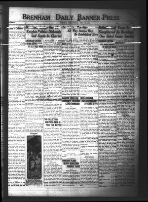 Brenham Daily Banner-Press (Brenham, Tex.), Vol. 42, No. 97, Ed. 1 Monday, July 20, 1925