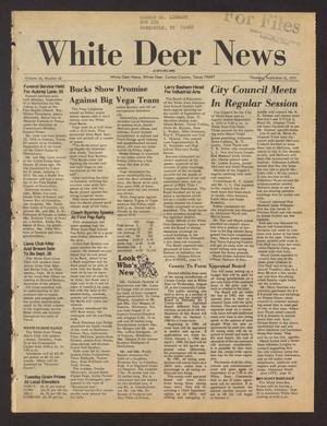 Primary view of object titled 'White Deer News (White Deer, Tex.), Vol. 20, No. 28, Ed. 1 Thursday, September 13, 1979'.