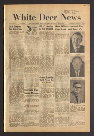 White Deer News (White Deer, Tex.), Vol. 11, No. 3, Ed. 1 Thursday, March 5, 1970