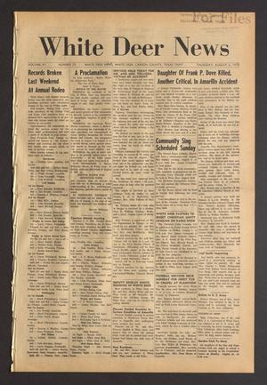 White Deer News (White Deer, Tex.), Vol. 11, No. 25, Ed. 1 Thursday, August 6, 1970