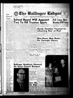 The Ballinger Ledger (Ballinger, Tex.), Vol. 79, No. 31, Ed. 1 Thursday, January 20, 1966