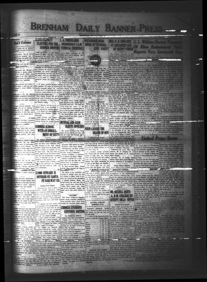 Brenham Daily Banner-Press (Brenham, Tex.), Vol. 42, No. 58, Ed. 1 Wednesday, June 3, 1925