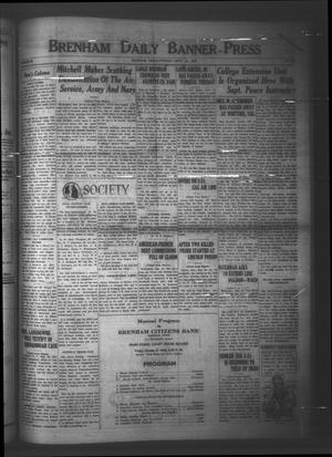 Brenham Daily Banner-Press (Brenham, Tex.), Vol. 42, No. 157, Ed. 1 Tuesday, September 29, 1925