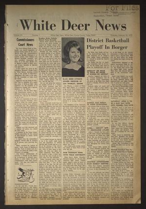 White Deer News (White Deer, Tex.), Vol. 12, No. 1, Ed. 1 Thursday, February 18, 1971