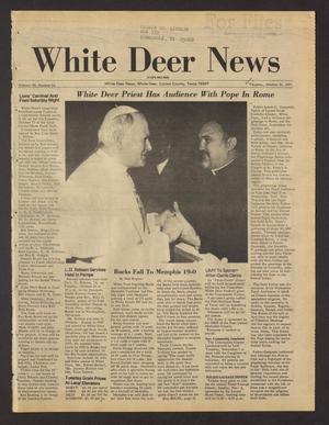 White Deer News (White Deer, Tex.), Vol. 20, No. 34, Ed. 1 Thursday, October 25, 1979