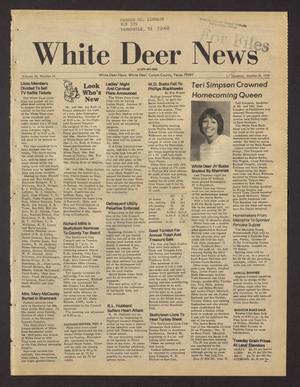 Primary view of White Deer News (White Deer, Tex.), Vol. 20, No. 33, Ed. 1 Thursday, October 18, 1979