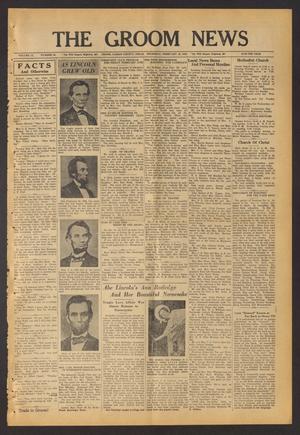 The Groom News (Groom, Tex.), Vol. 12, No. 50, Ed. 1 Thursday, February 10, 1938