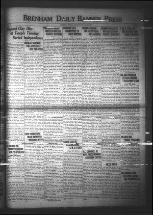 Brenham Daily Banner-Press (Brenham, Tex.), Vol. 41, No. 23, Ed. 1 Wednesday, April 23, 1924