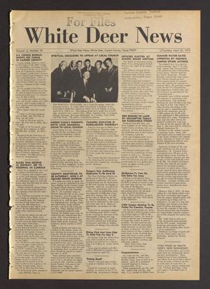 White Deer News (White Deer, Tex.), Vol. 13, No. 10, Ed. 1 Thursday, April 20, 1972