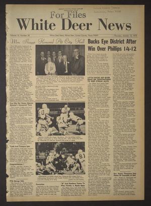 White Deer News (White Deer, Tex.), Vol. 13, No. 35, Ed. 1 Thursday, October 12, 1972