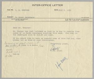 [Letter from G. A. Stirl to I. H. Kempner, July 6, 1955]