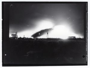 [Looking toward the grain elevator after the 1947 Texas City Disaster]