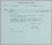 Letter: [Letter from Thomas L. James to F. H. Rayner, November 29, 1960]