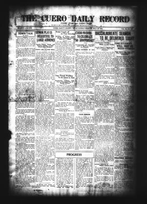 Primary view of object titled 'The Cuero Daily Record (Cuero, Tex.), Vol. 60, No. 123, Ed. 1 Sunday, May 25, 1924'.