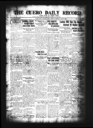 The Cuero Daily Record (Cuero, Tex.), Vol. 60, No. 141, Ed. 1 Sunday, June 15, 1924