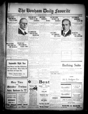 The Bonham Daily Favorite (Bonham, Tex.), Vol. 23, No. 282, Ed. 1 Tuesday, May 31, 1921