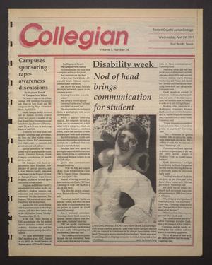 Collegian (Hurst, Tex.), Vol. 3, No. 24, Ed. 1 Wednesday, April 24, 1991